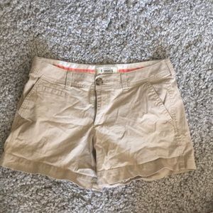 Khaki shorts